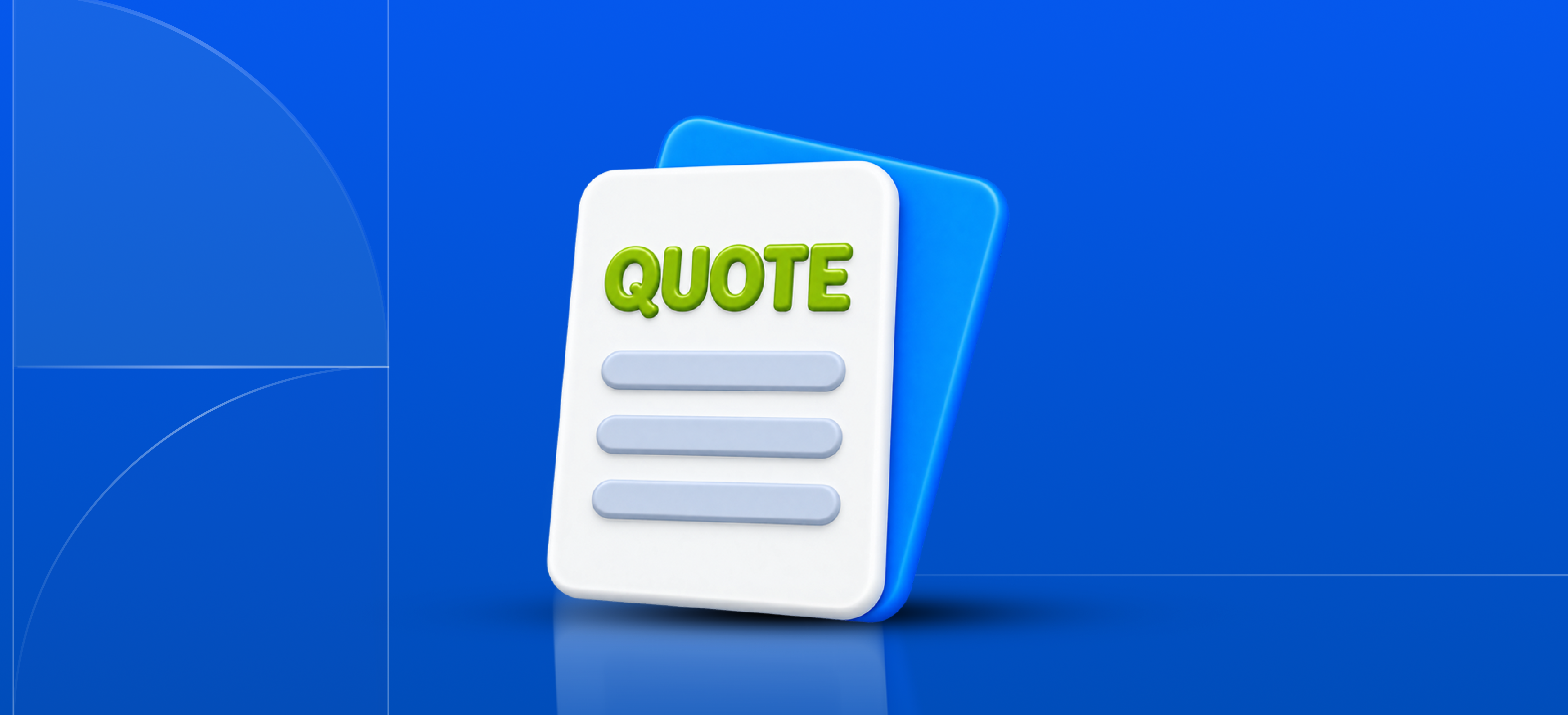 Sales support quote illustration
